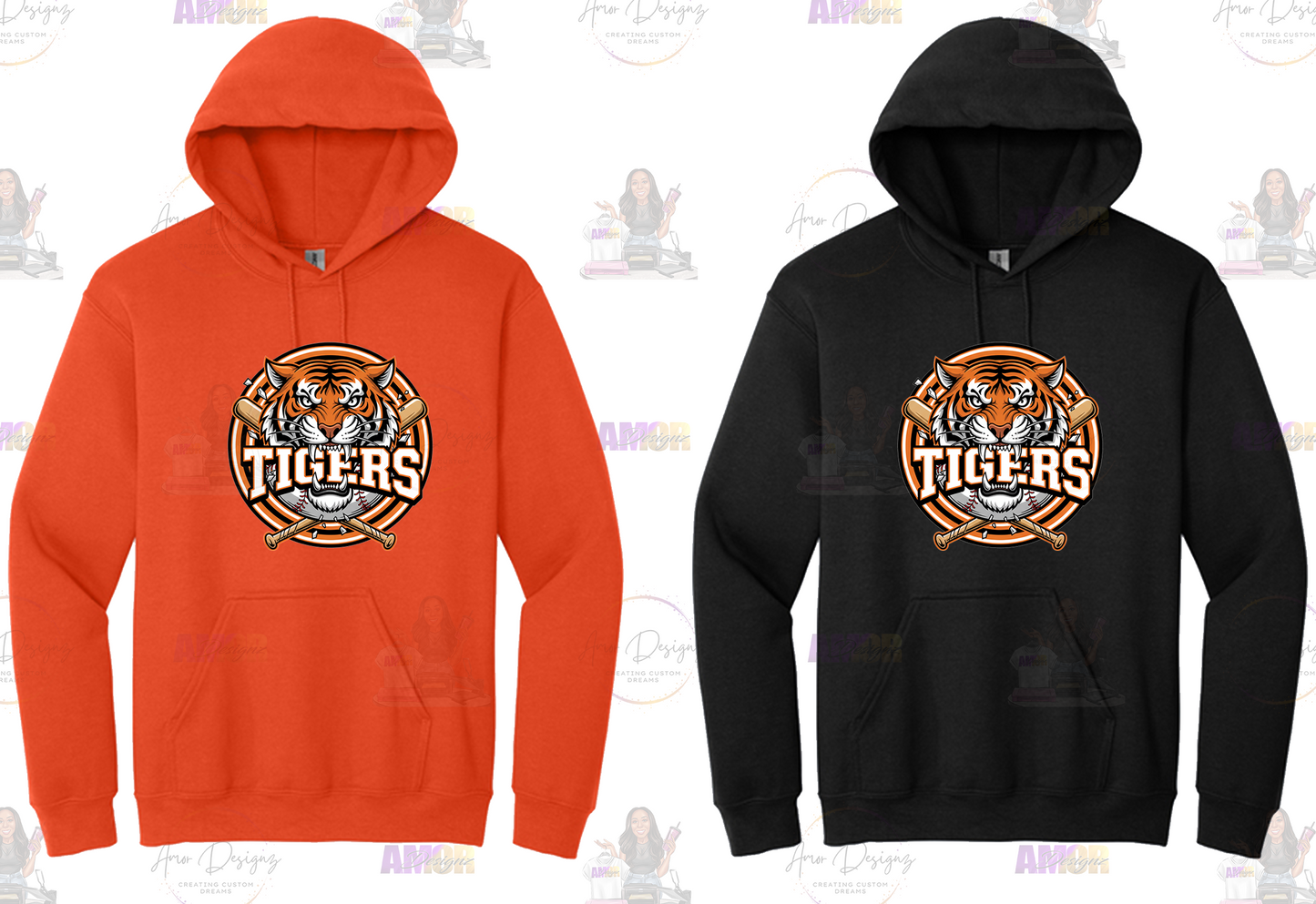 Tigers Baseball Hoodie (Adult)