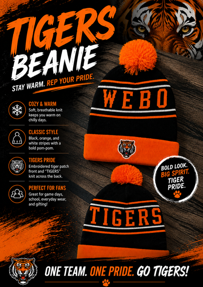 WEBO Tigers Beanie