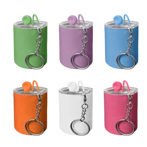 Mini tumbler shot keychain 3oz (straight)