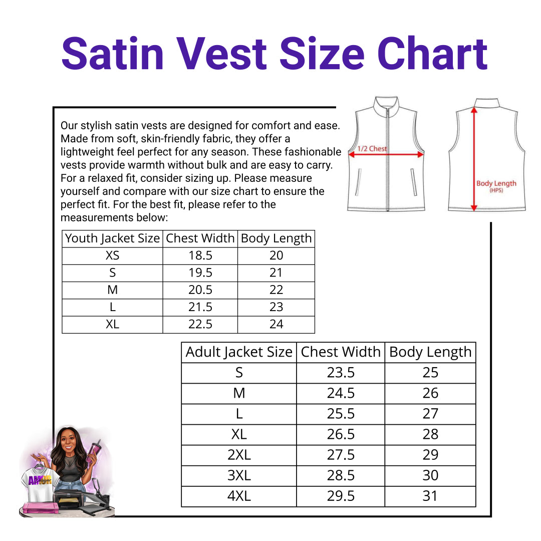 Satin Vest ***Pre-Order Only***