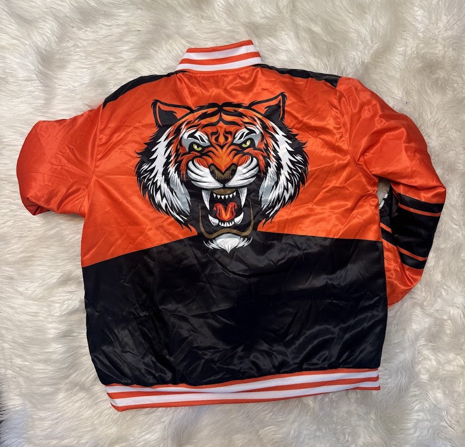 WEBO Tigers Satin Varsity Jacket (pre-order Jacket)