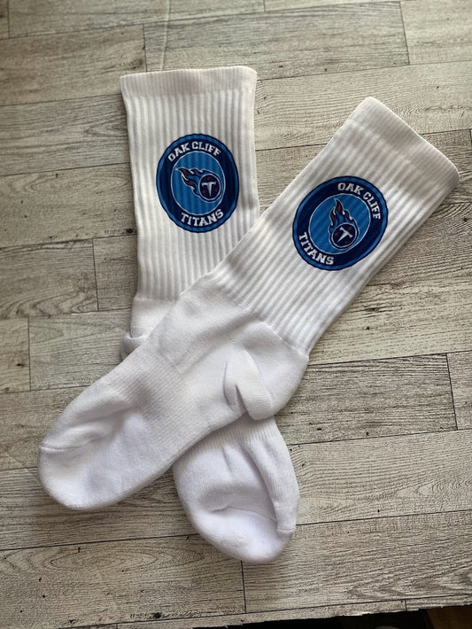 OC Titans Over Print Socks