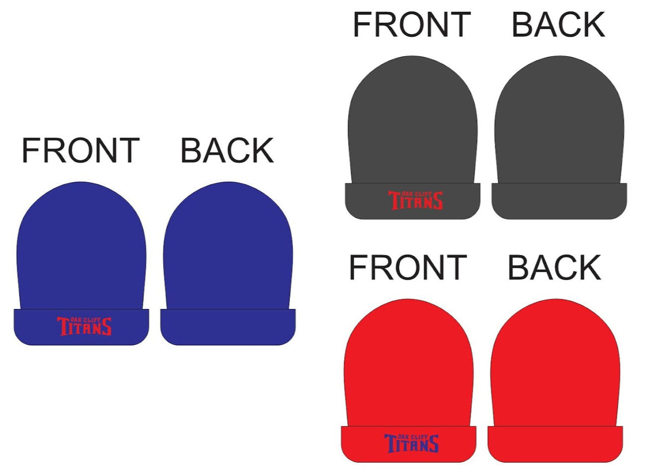 OC Titans Embroidered Beanie