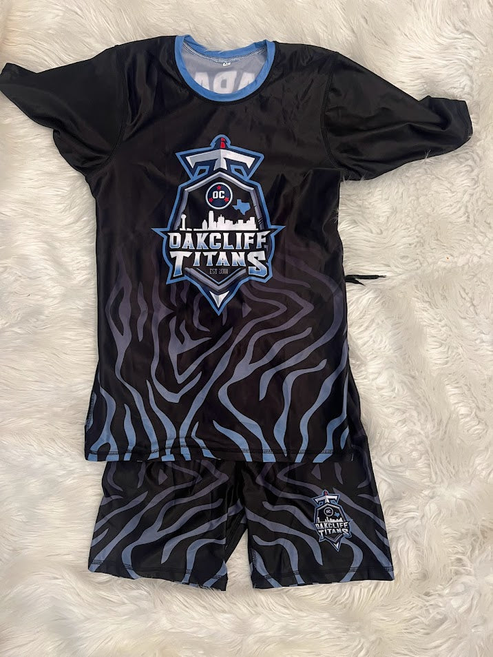 OC Titans Biker Shorts Set (Youth)