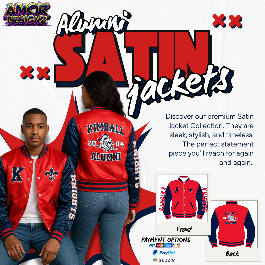 Alumni Satin Jacket ***PRE-ORDER ONLY***